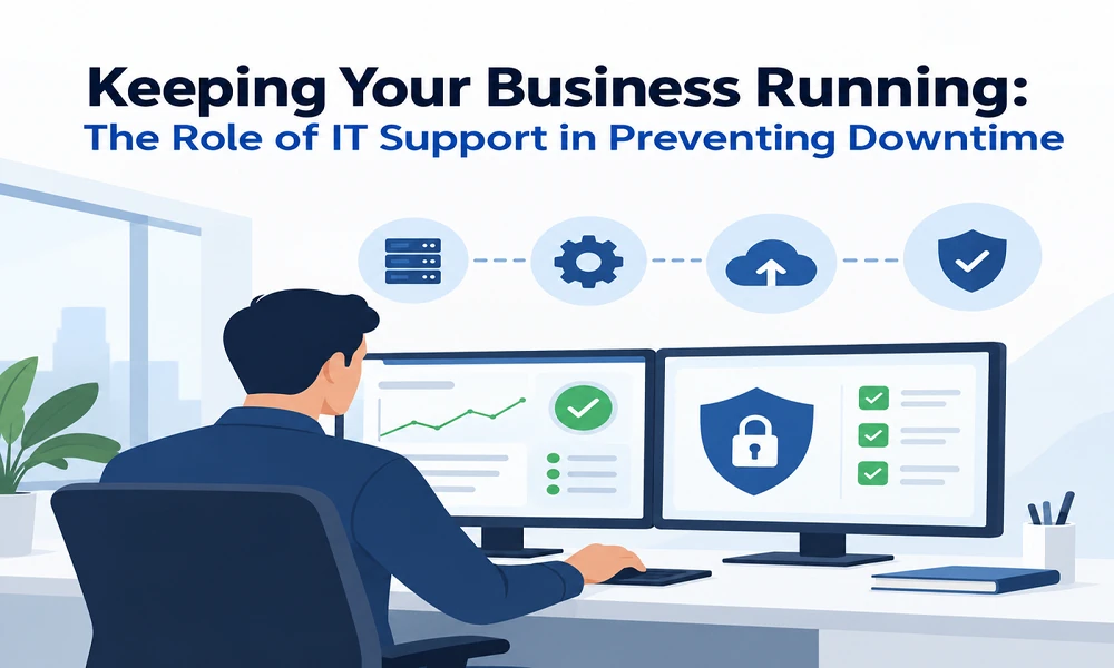 Keeping Your Business Running: The Role of IT Support in Preventing Downtime